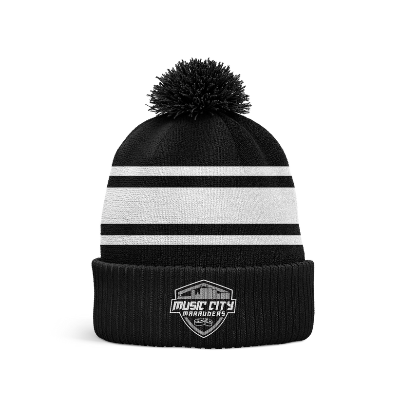Music city Marauders Coaches Pom Beanie / Toque
