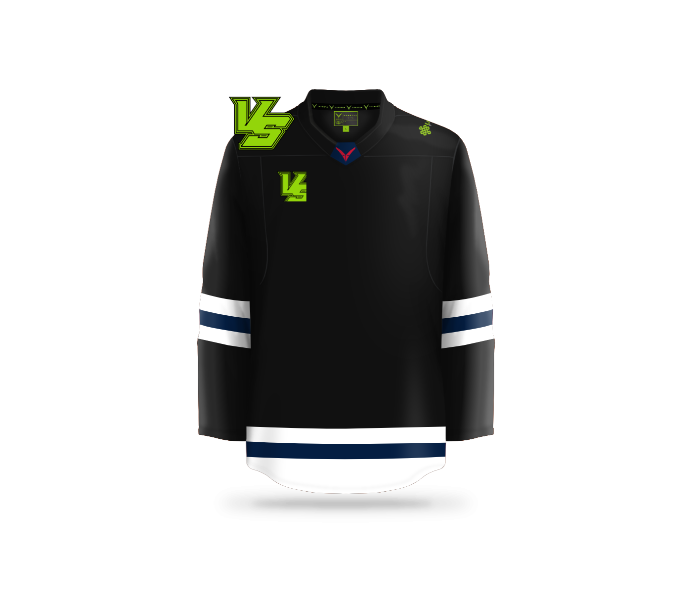 Front View - Custom Jersey - orlando solar bears - Momi #25